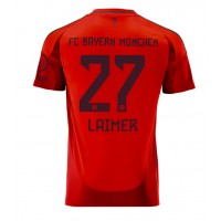 Stroje piłkarskie Bayern Munich Konrad Laimer #27 Koszulka Podstawowej 2024-25 Krótki Rękaw